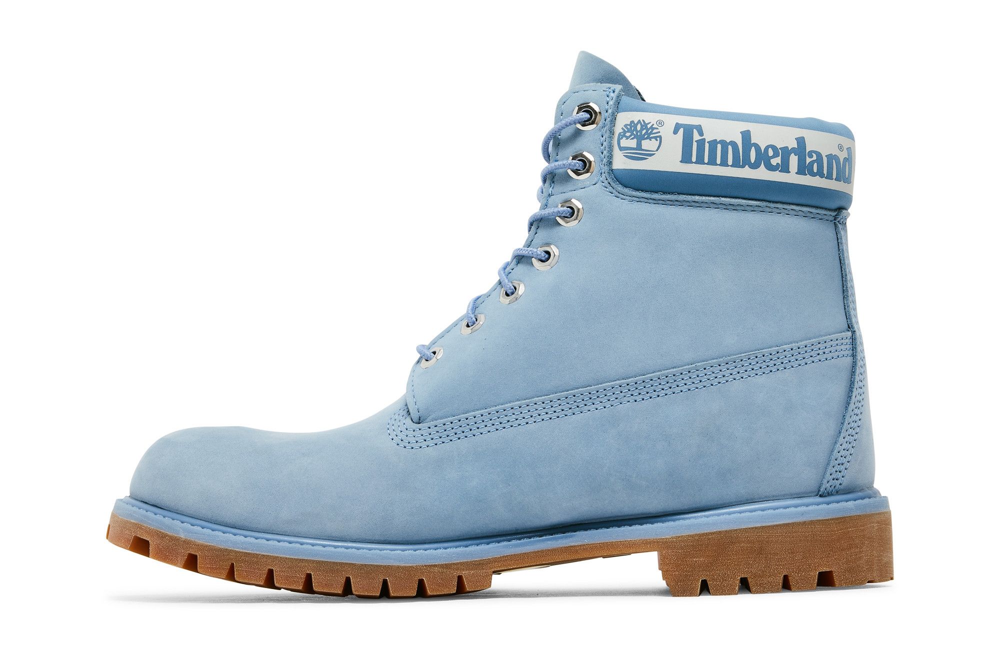 Light blue timbs deals