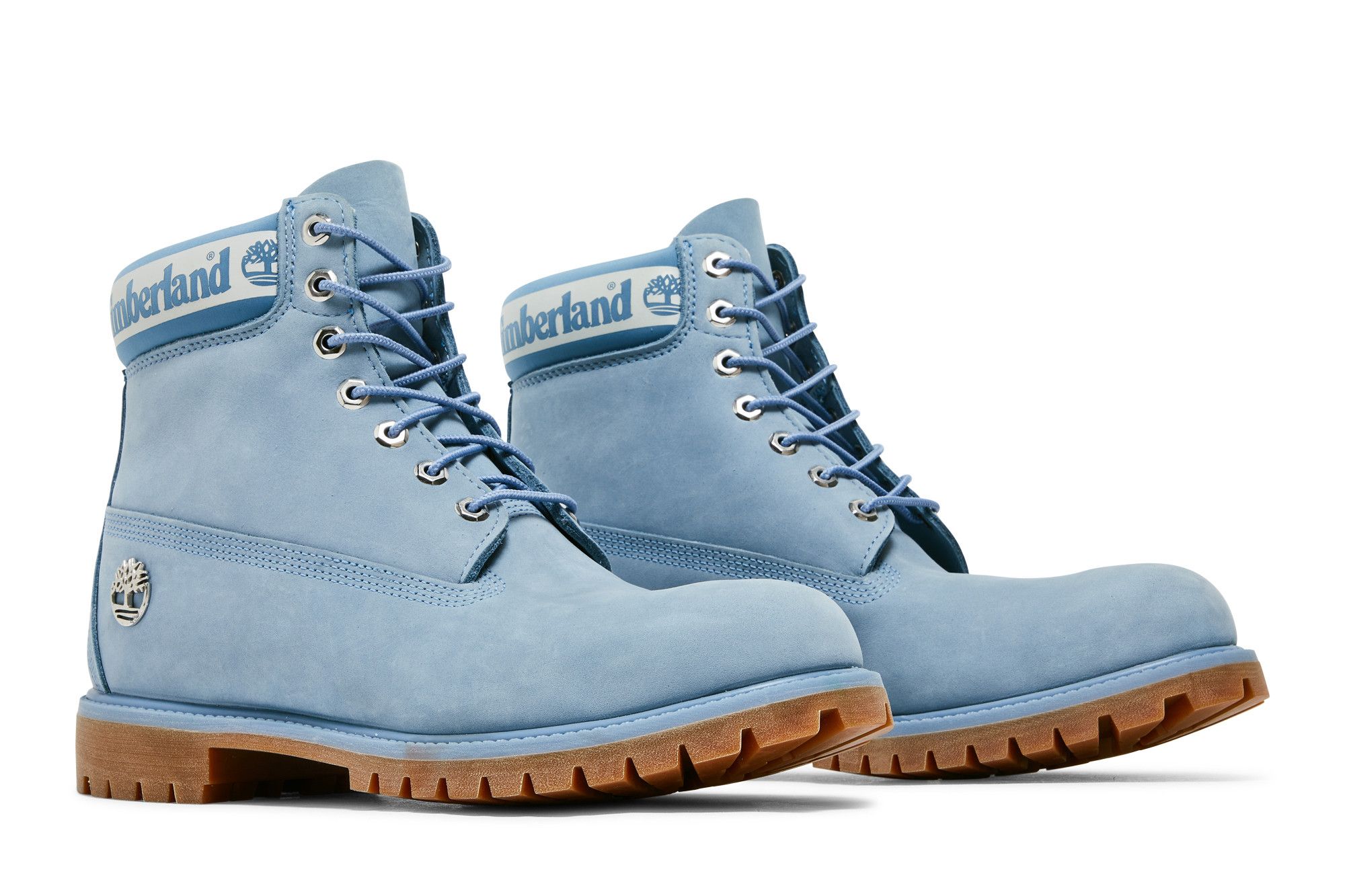 Baby blue timberlands mens best sale