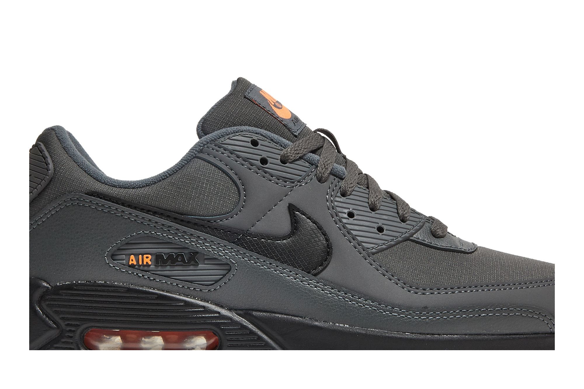 grey orange air max 90