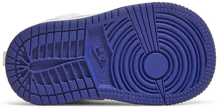 Air Jordan 1 Mid TD White Deep Royal Blue