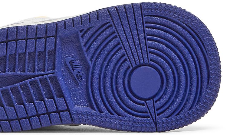 Air Jordan 1 Mid TD White Deep Royal Blue