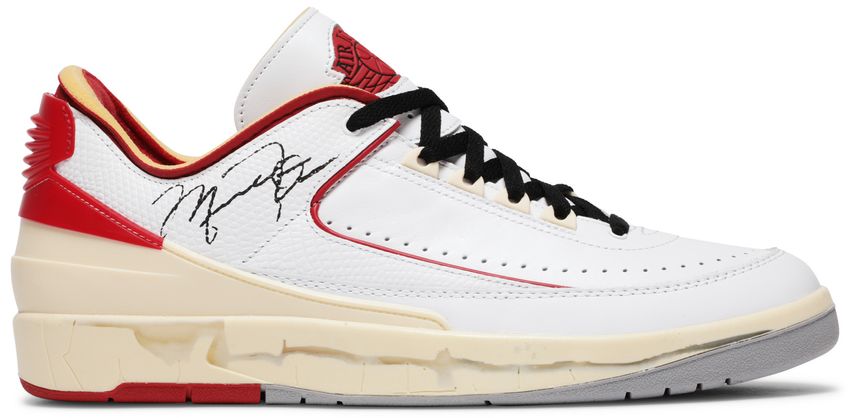 retro 2 low off white