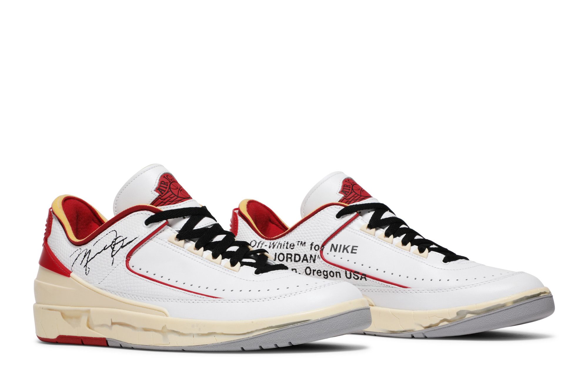 Buy Off-White x Air Jordan 2 Retro Low SP 'White Varsity Red