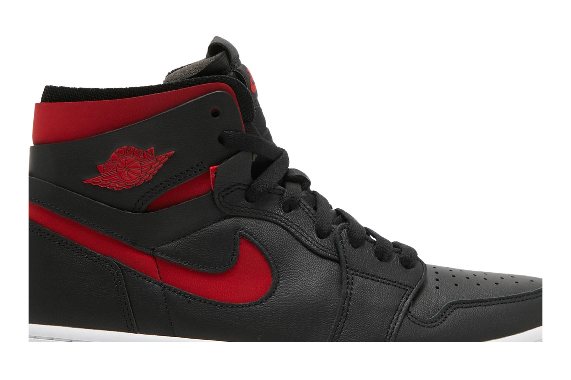 Jordan 1 black university red on sale