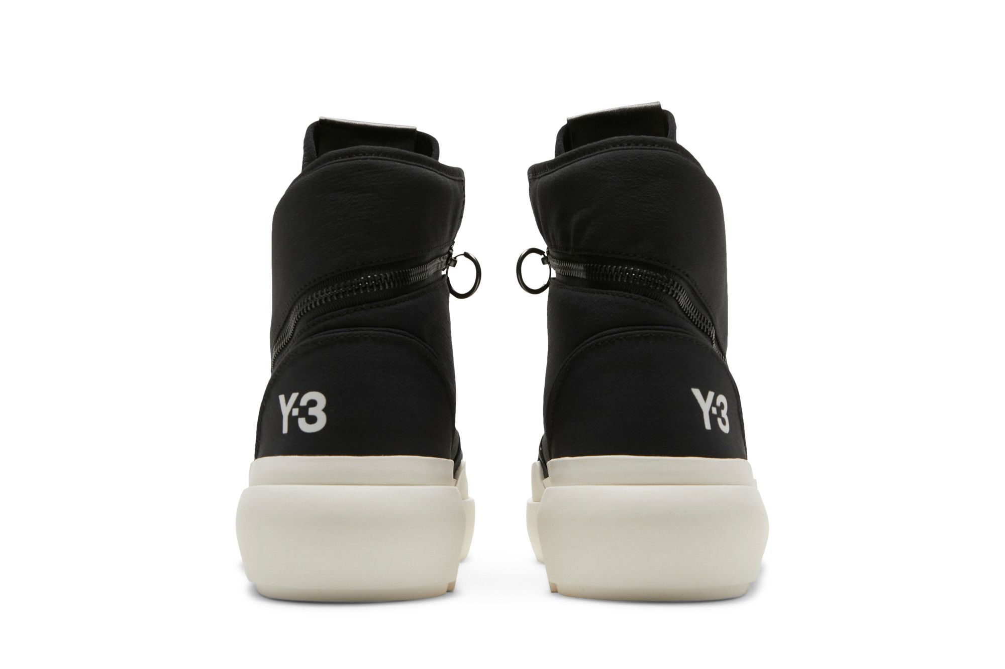 Buy adidas Y-3 Ajatu Court High 'Black White' - H05621 | GOAT
