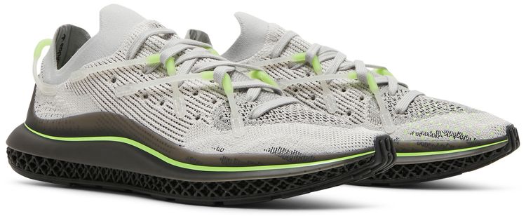 Adidas 4D Fusio Grey Signal Green