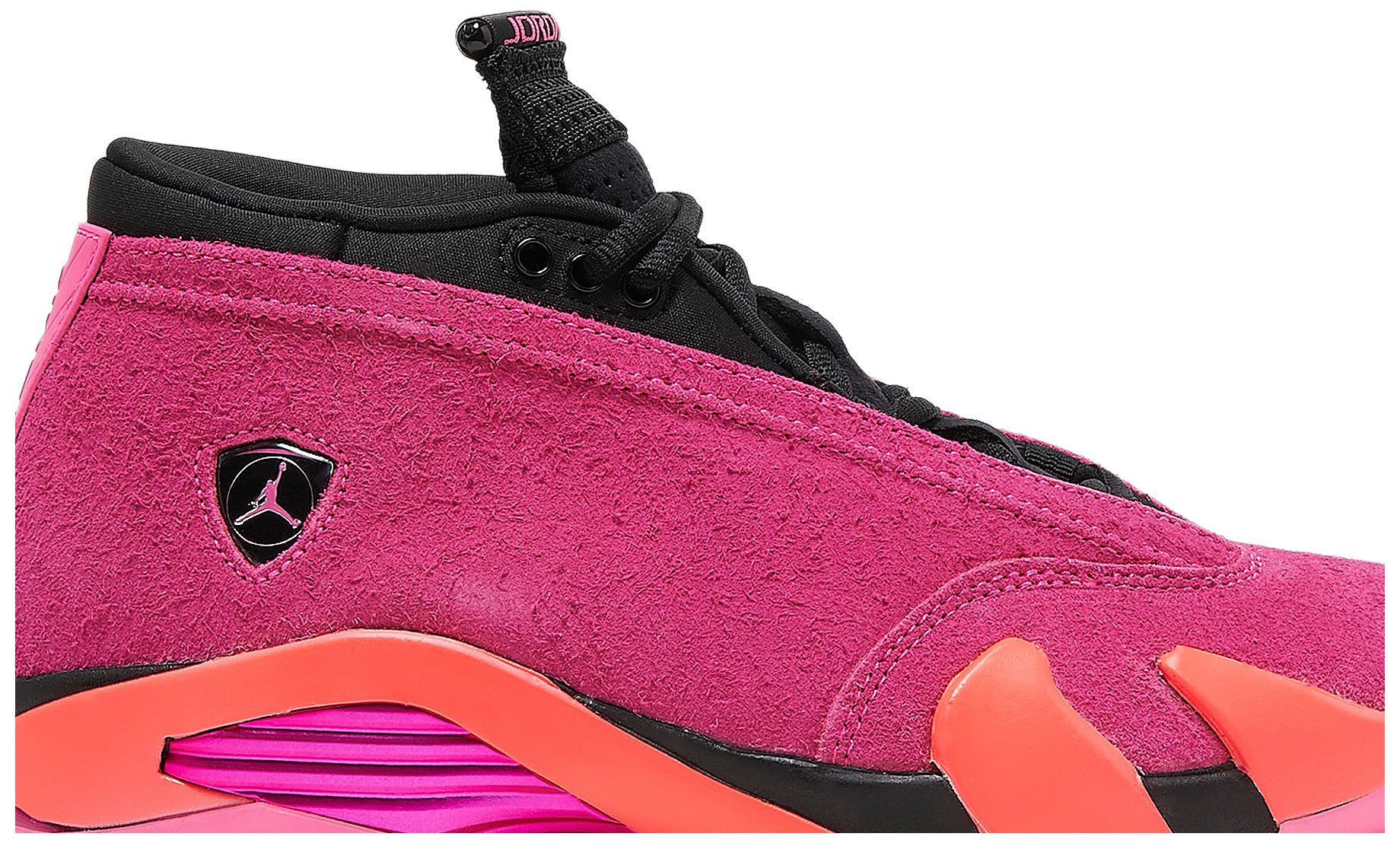 jordan retro 14 pink and black