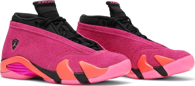 Wmns Air Jordan 14 Retro Low Shocking Pink