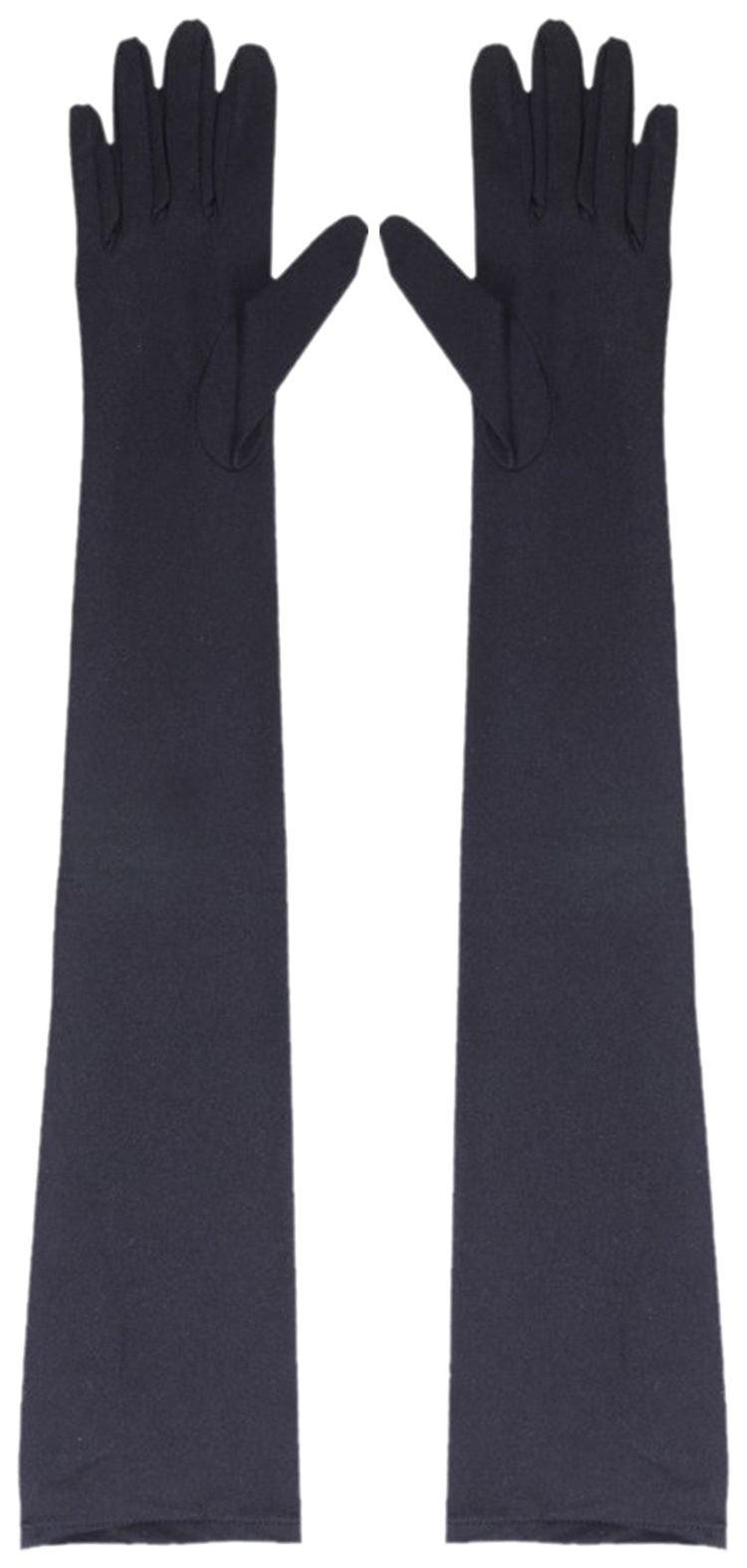 MM6 Maison Margiela Long Gloves Black