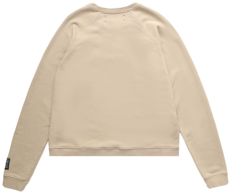 Reese Cooper Patches Embroidered Crew Khaki