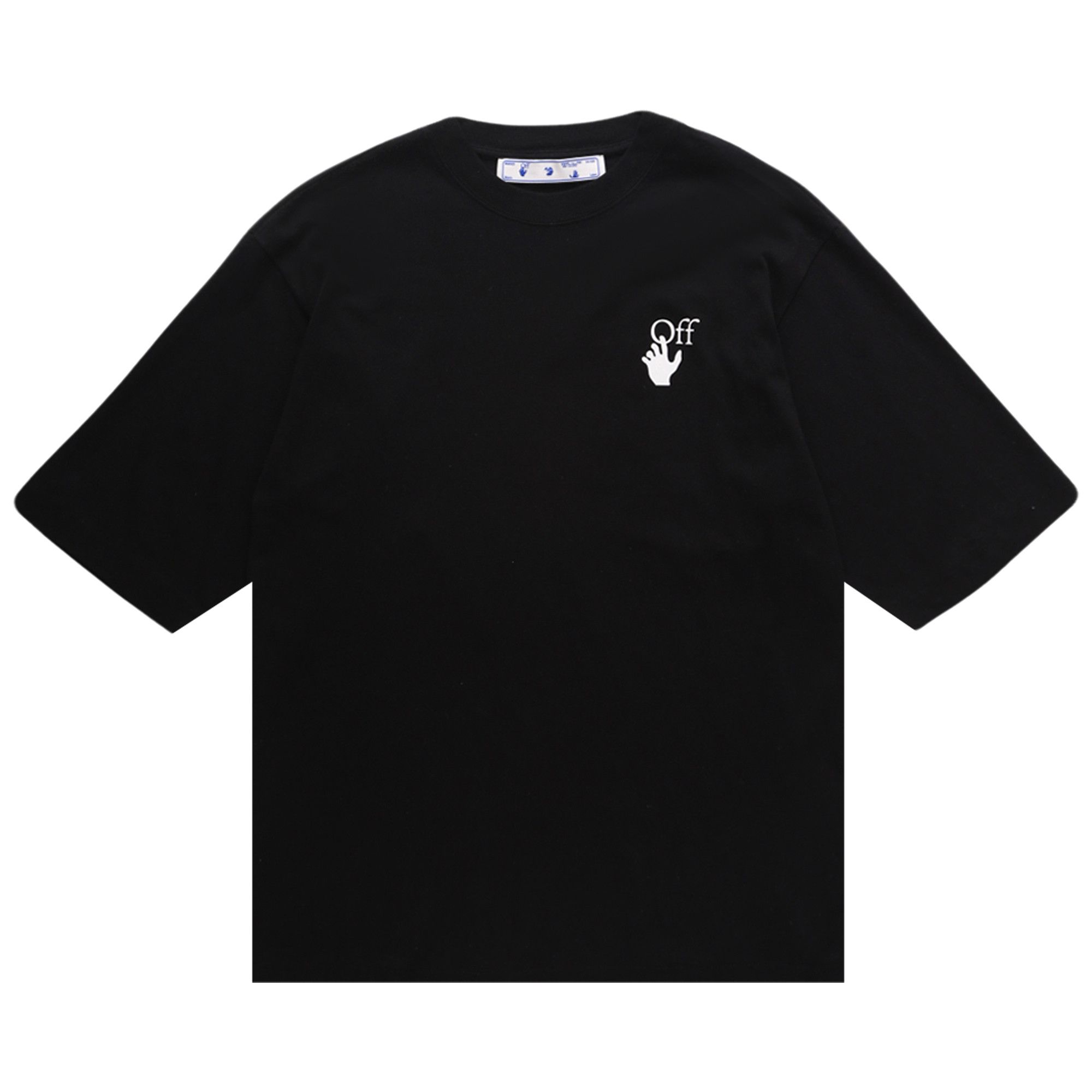 Buy Off-White Hand OW Logo Short-Sleeve Skate Tee 'Black