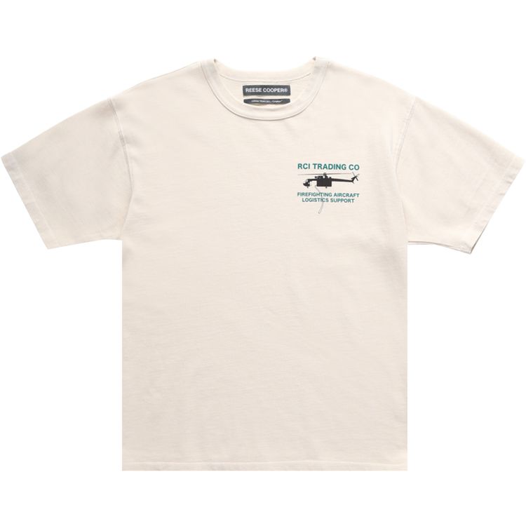 Reese Cooper Skycrane Tee Vintage White