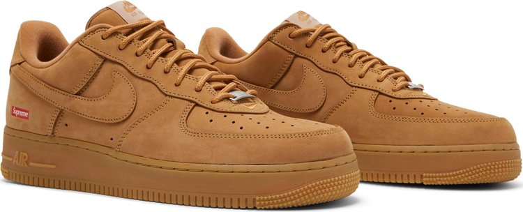 Supreme x Air Force 1 Low SP Box Logo   Wheat