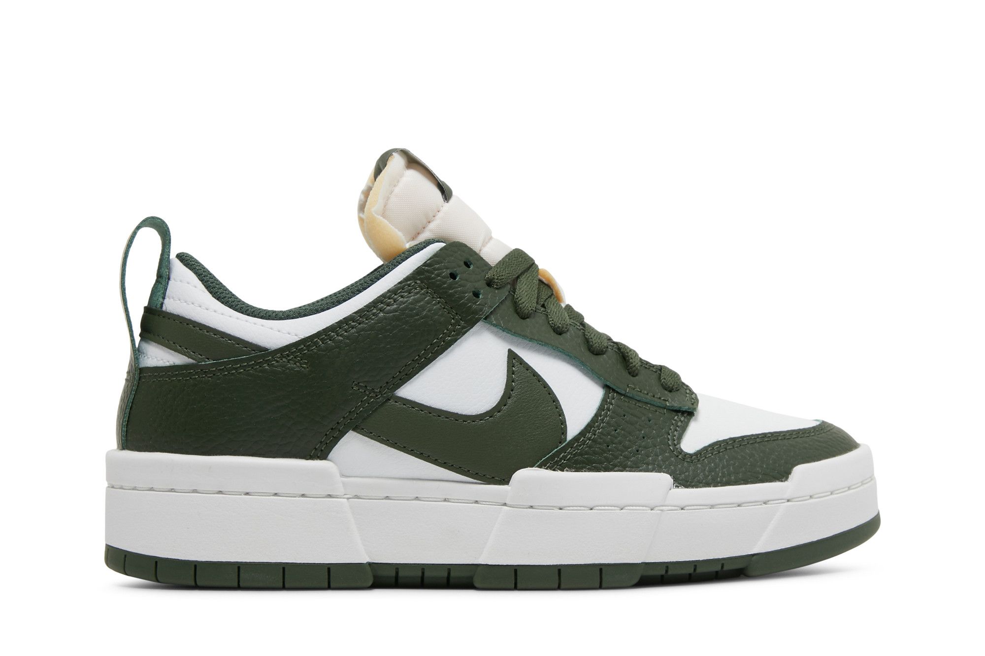 dark green dunk low