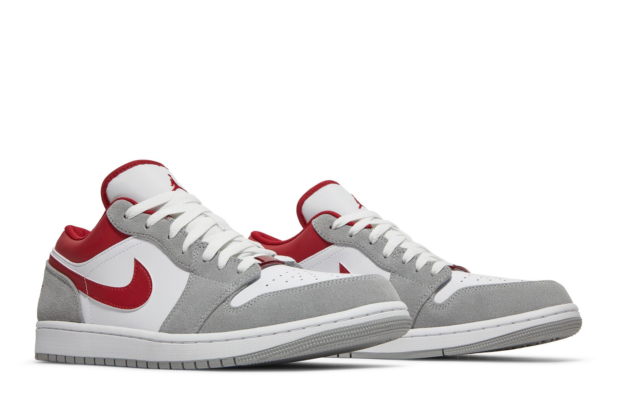 Buy Air Jordan 1 Low SE Light Smoke Grey Gym Red DC6991 016 GOAT