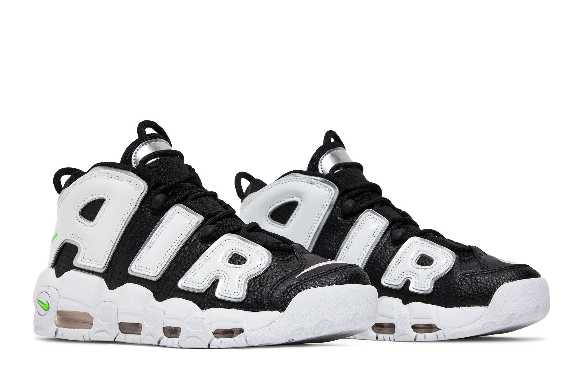 Buy Nike Wmns Air More Uptempo 'Black Metallic Silver' - DN8008