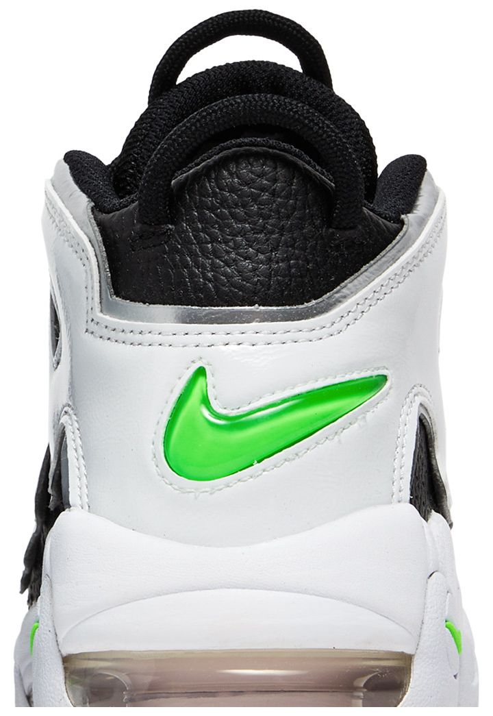 Nike Wmns Air More Uptempo Black Metallic Silver