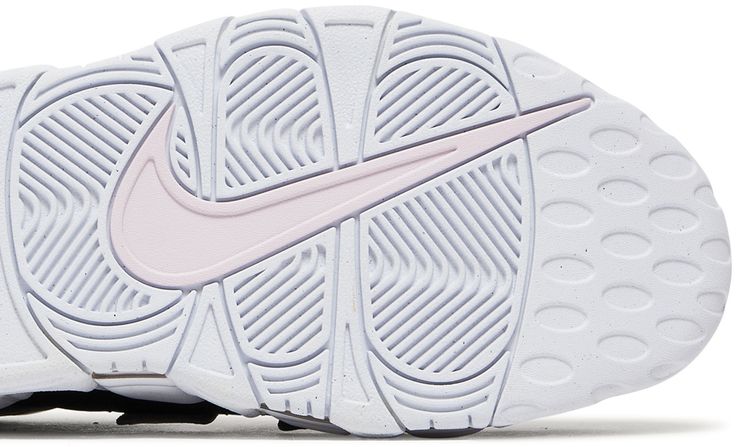 Nike Wmns Air More Uptempo Black Metallic Silver