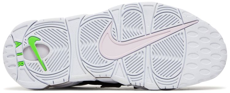 Nike Wmns Air More Uptempo Black Metallic Silver