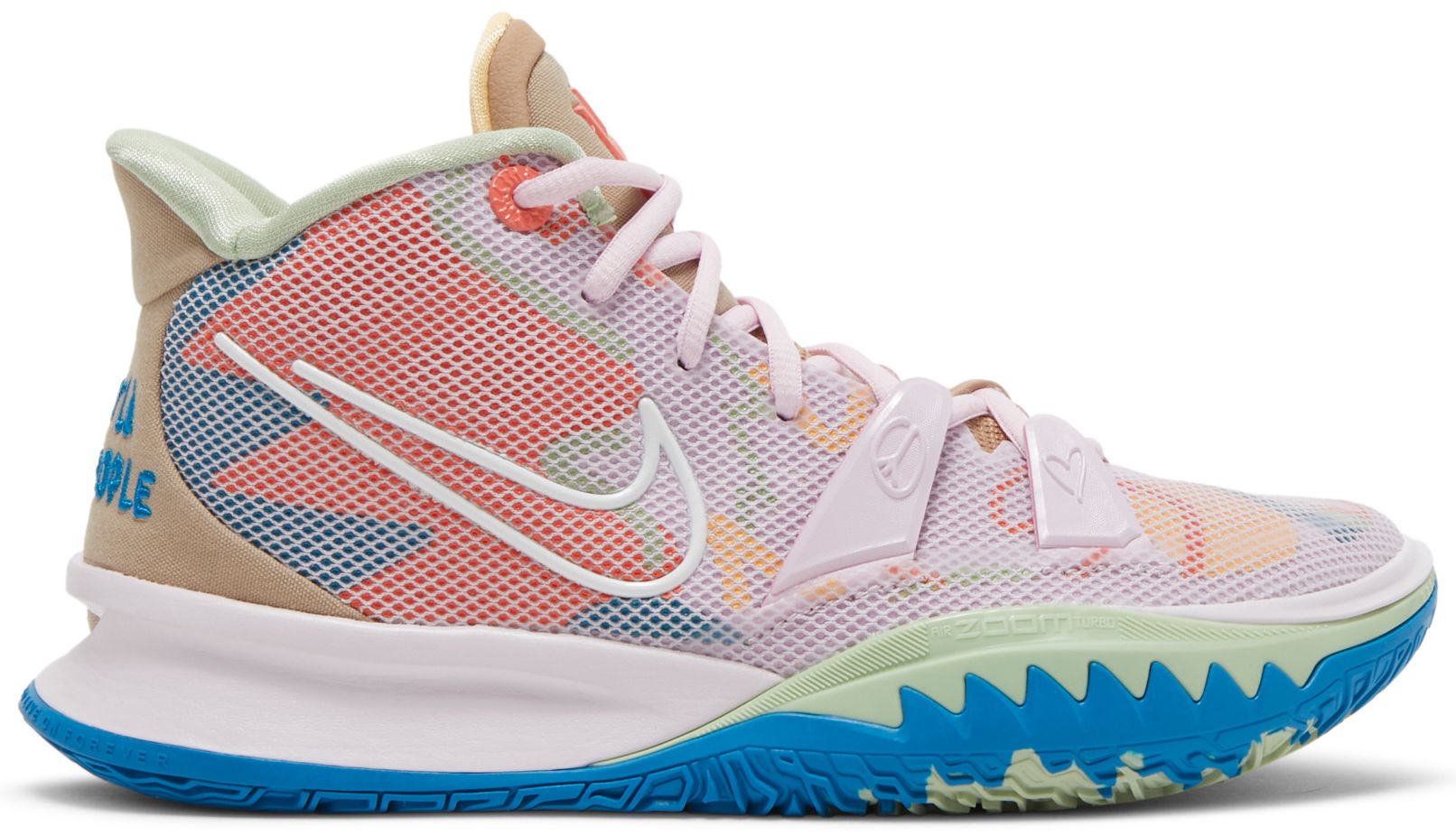 kyrie 7 pink regal