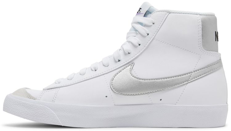 Nike Blazer Mid 77 GS White Metallic Silver