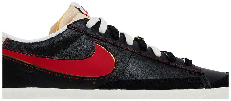 Nike Blazer Low 77 Premium Removable Swoosh   Black