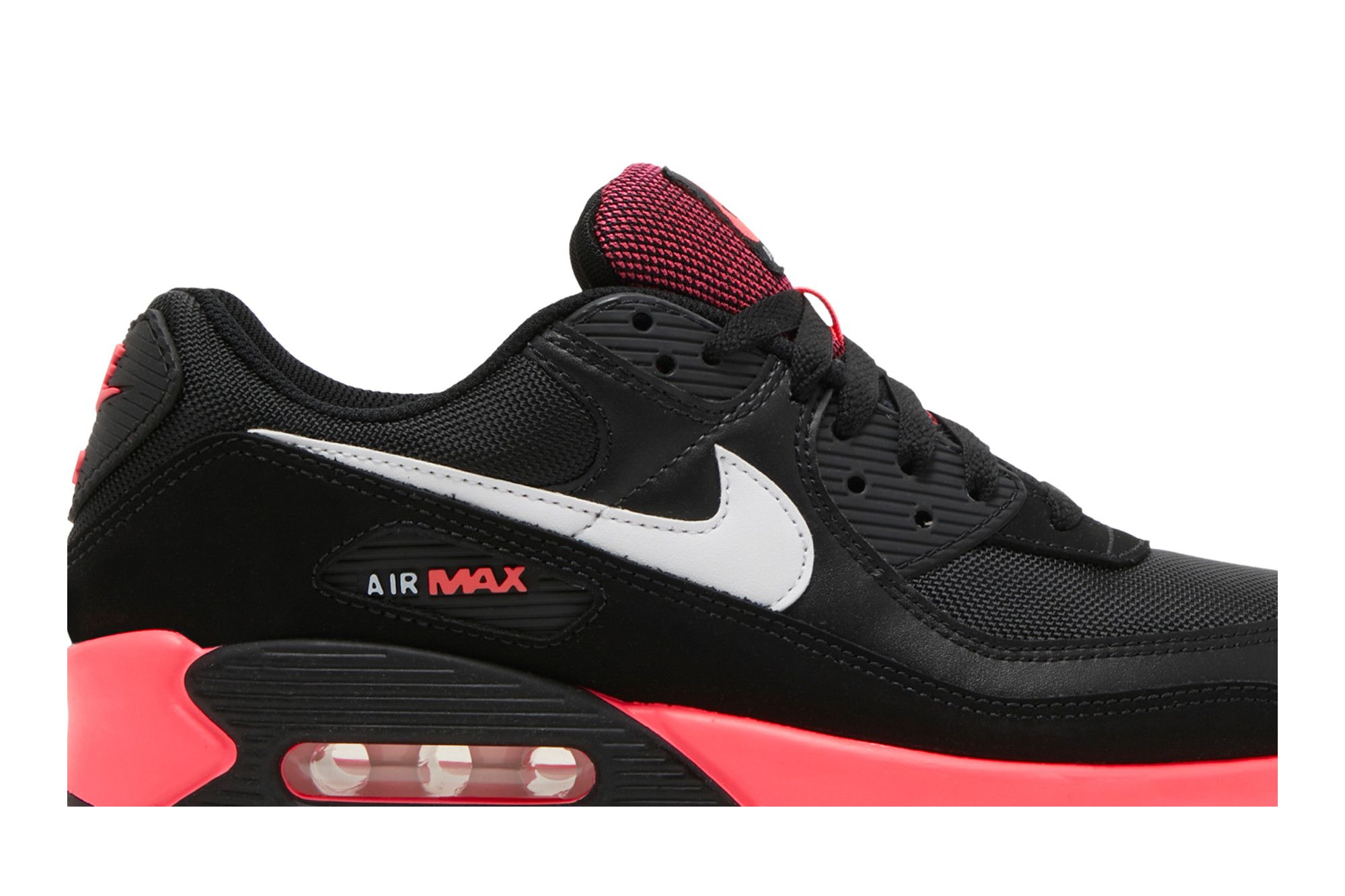 Pink and black nike air max 90 clearance