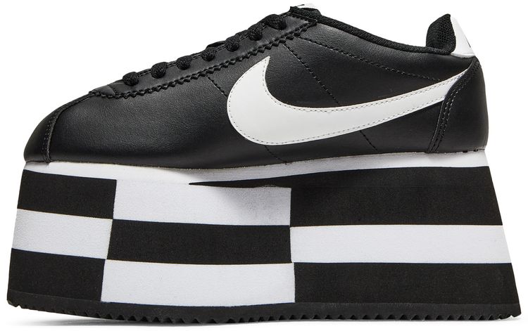 COMME des Garcons x Nike Wmns Cortez Check Black