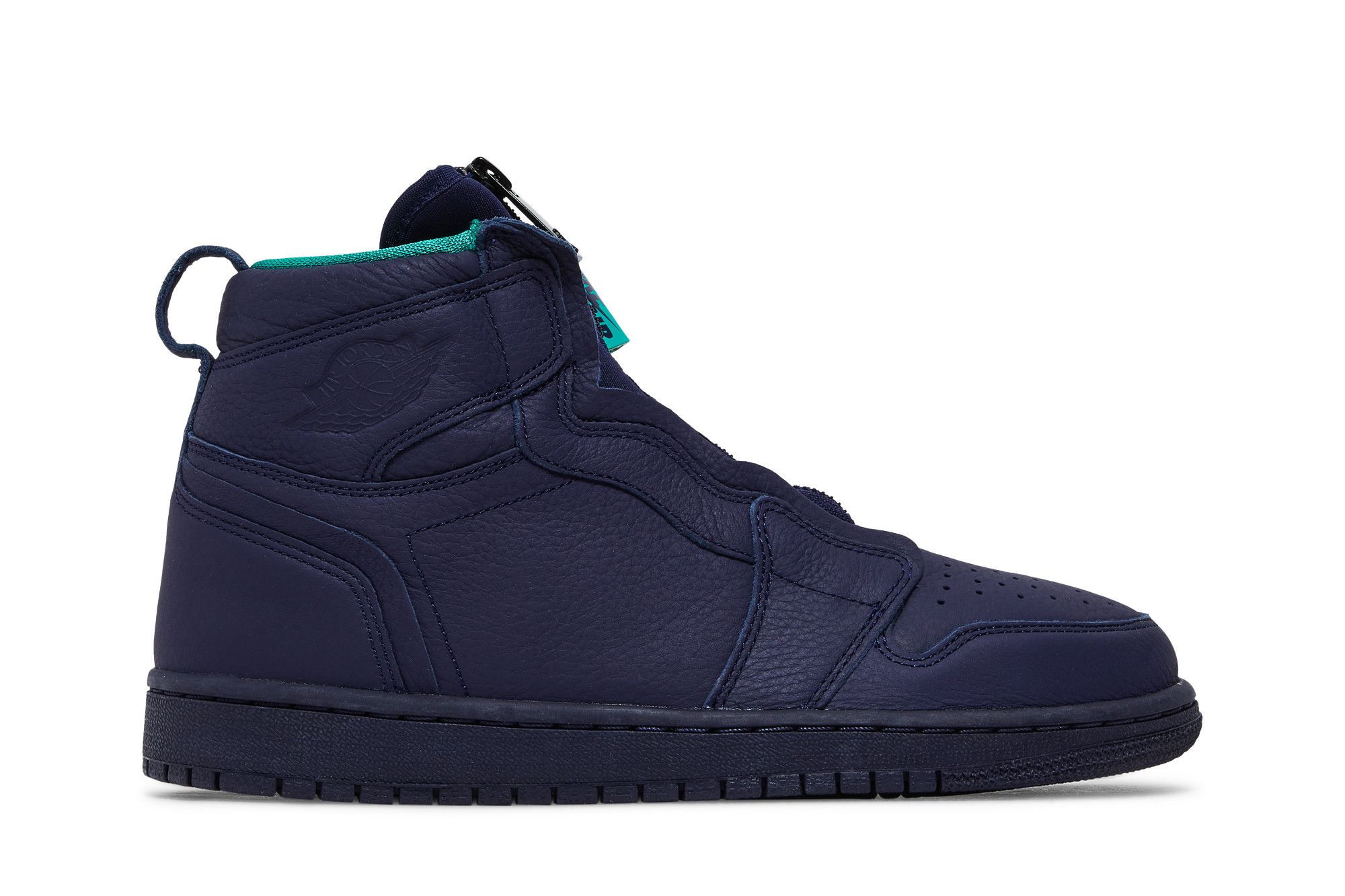 Wmns Air Jordan 1 Retro High Zip Blackened Blue