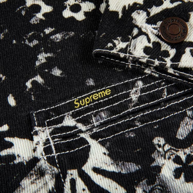 Supreme x Christopher Wool Denim Work Jacket Black
