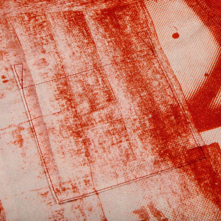 Supreme x Christopher Wool Short Sleeve Shirt Red