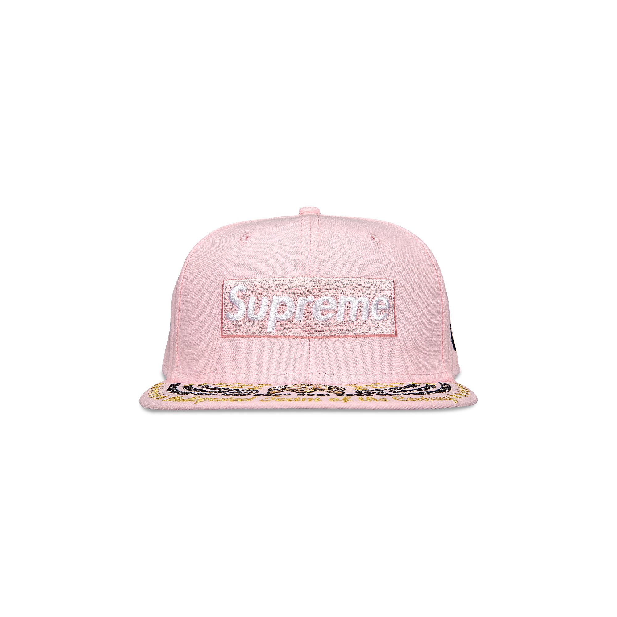 Supreme Undisputed Box Logo New Era 'Pink' | GOAT