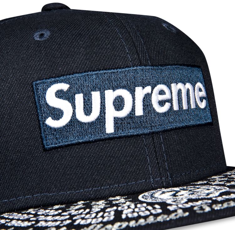 Supreme Undisputed Box Logo New Era Navy