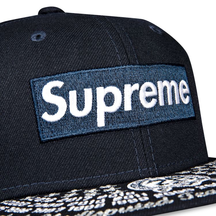 Buy Supreme Undisputed Box Logo New Era 'Navy' FW21H53 NAVY