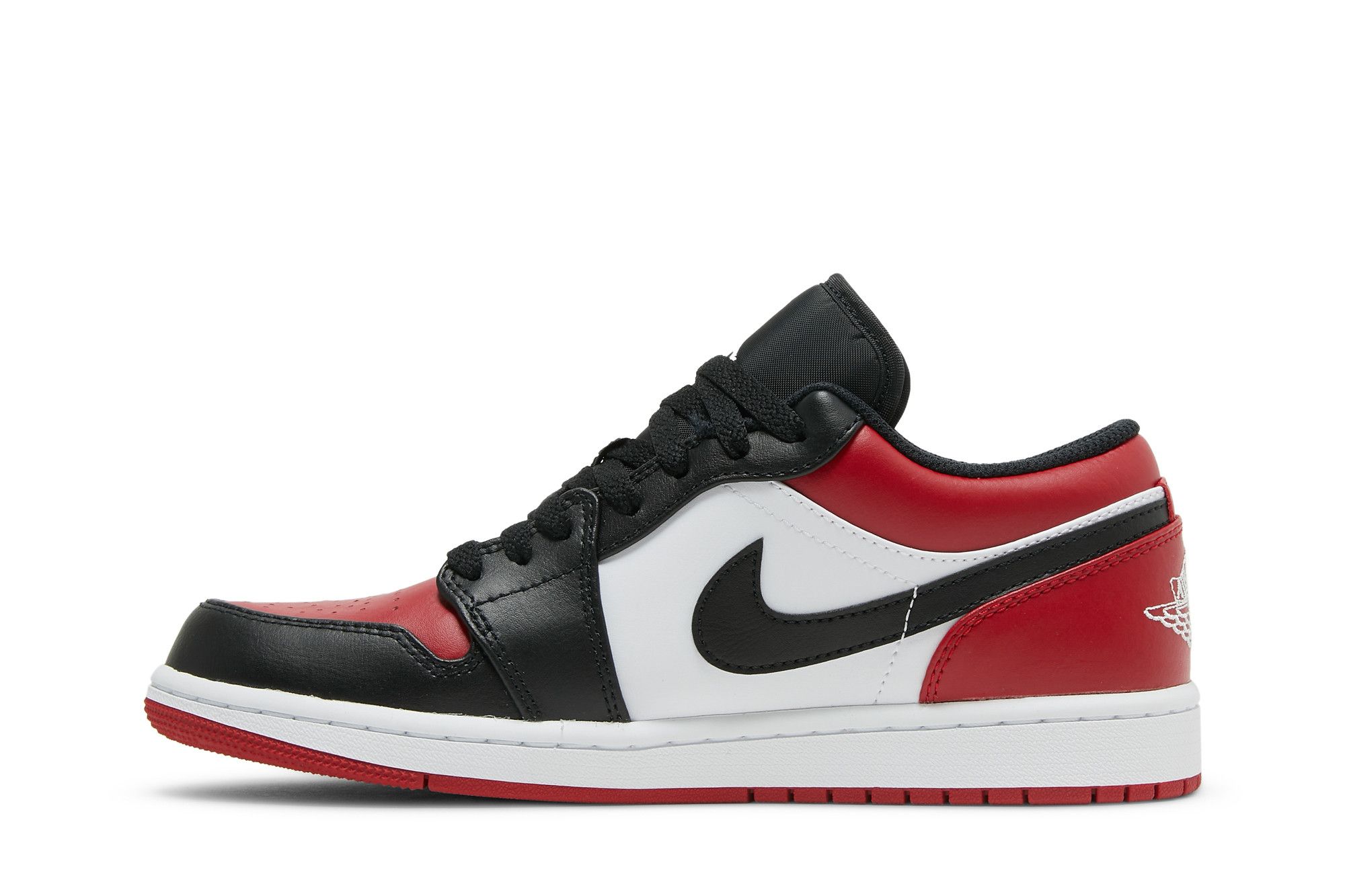Buy Air Jordan 1 Low Bred Toe 553558 612 GOAT