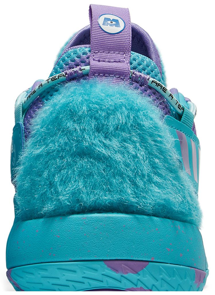 Monsters Inc x adidas Dame 7 EXTPLY Big Kid Sulley
