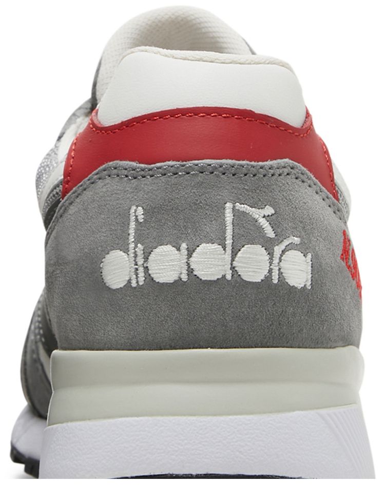 Diadora N9000 Made in Italy Storm Grey Red