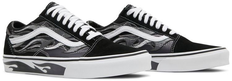 Vans Aap Rocky x Old Skool Worldwide Pack   Black Flames