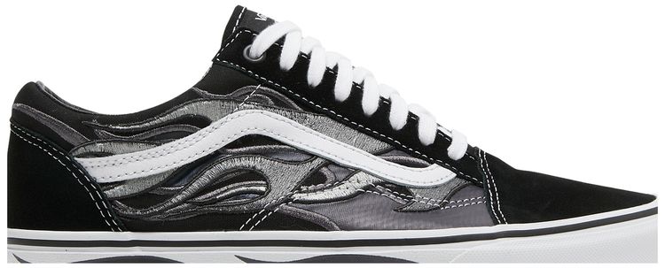 Vans Aap Rocky x Old Skool Worldwide Pack   Black Flames