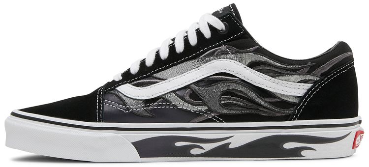Vans Aap Rocky x Old Skool Worldwide Pack   Black Flames
