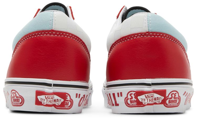 SE Bikes x Vans Style 36 Big Ripper   Red Plume Reflective