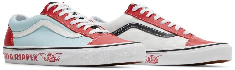 SE Bikes x Vans Style 36 Big Ripper   Red Plume Reflective