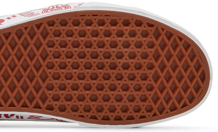 SE Bikes x Vans Style 36 Big Ripper   Red Plume Reflective