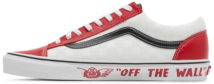 SE Bikes x Vans Style 36 Big Ripper   Red Plume Reflective