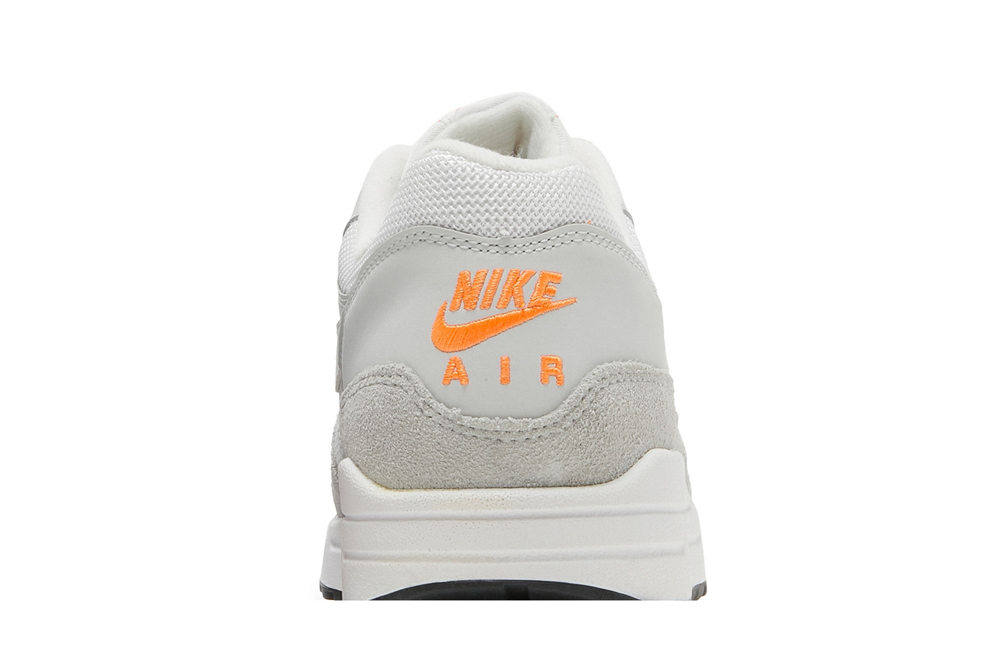 Buy Air Max 1 Pure Platinum Orange AT0043 001 GOAT
