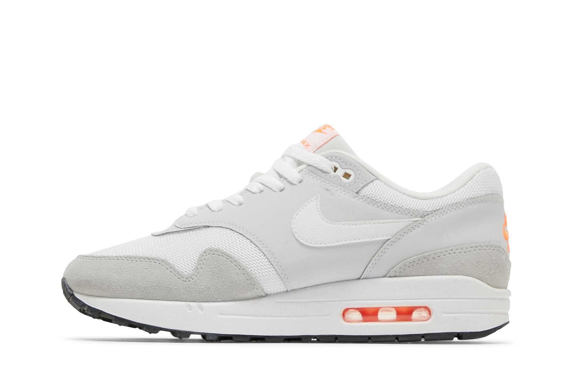 Air max 1 platinum orange deals