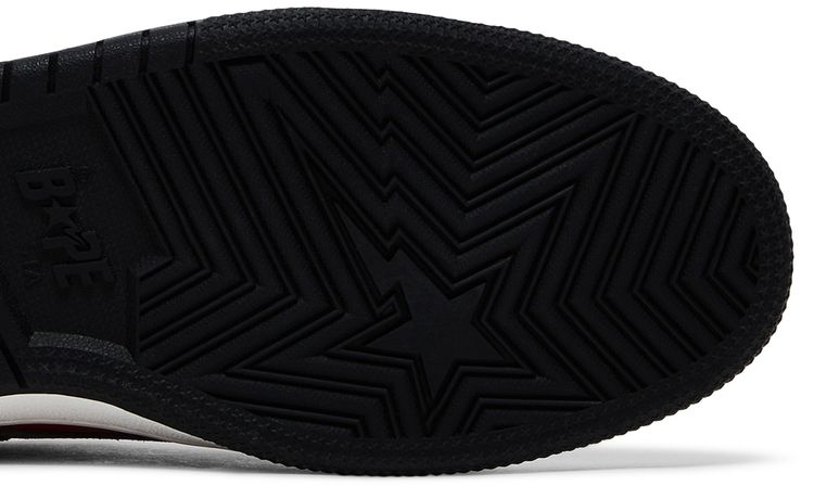 BAPE Sk8 Sta White Red