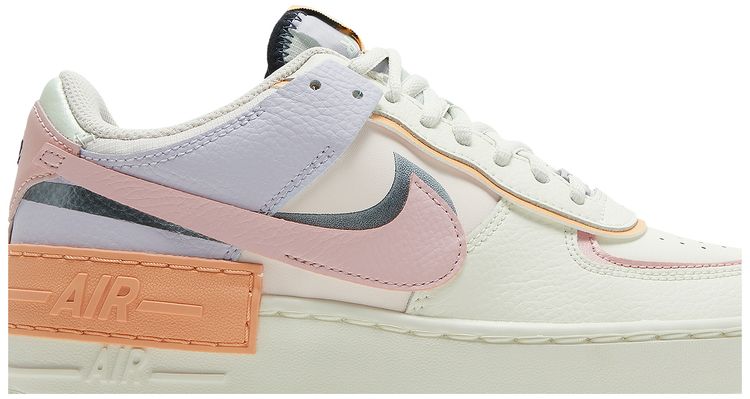 Nike Wmns Air Force 1 Shadow Orange Chalk Pink Glaze