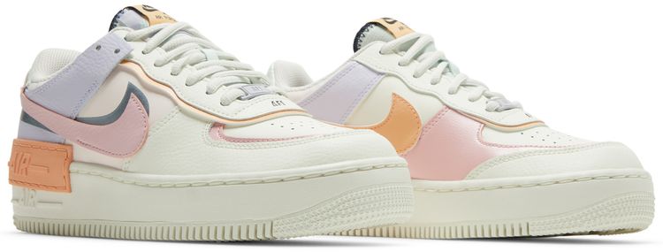 Nike Wmns Air Force 1 Shadow Orange Chalk Pink Glaze