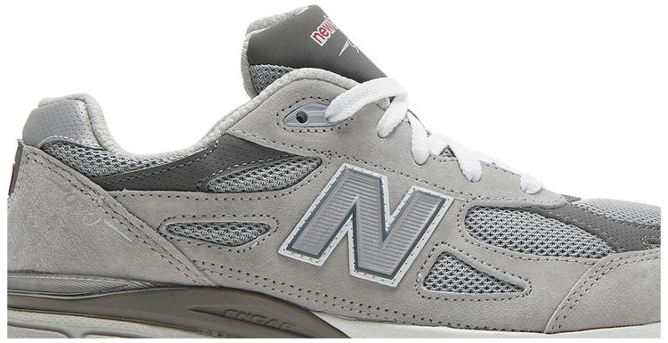 New Balance 990v3 Big Kid Grey